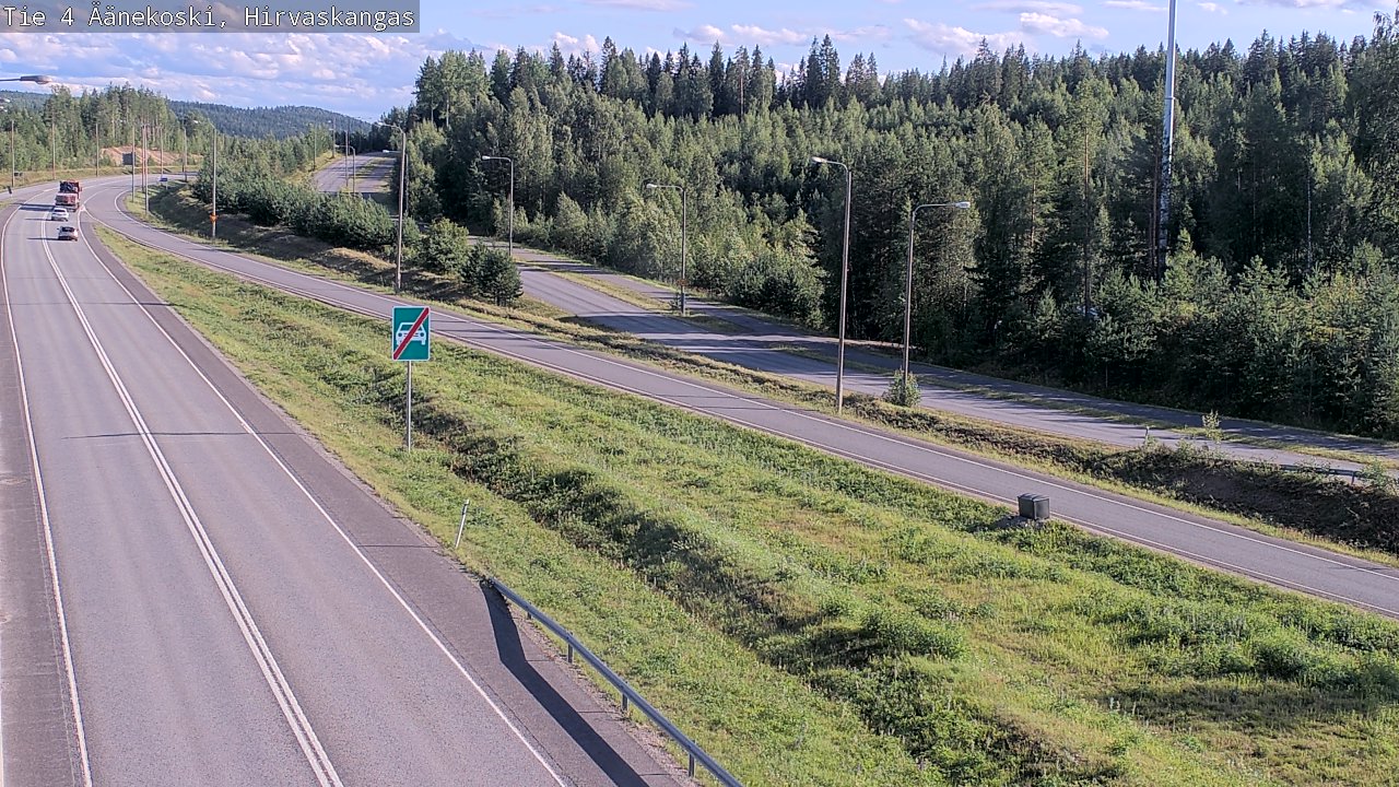 Kelikamerat Kuva Tie 4 Äänekoski, Hirvaskangas, Äänekoski, Keski-Suomi