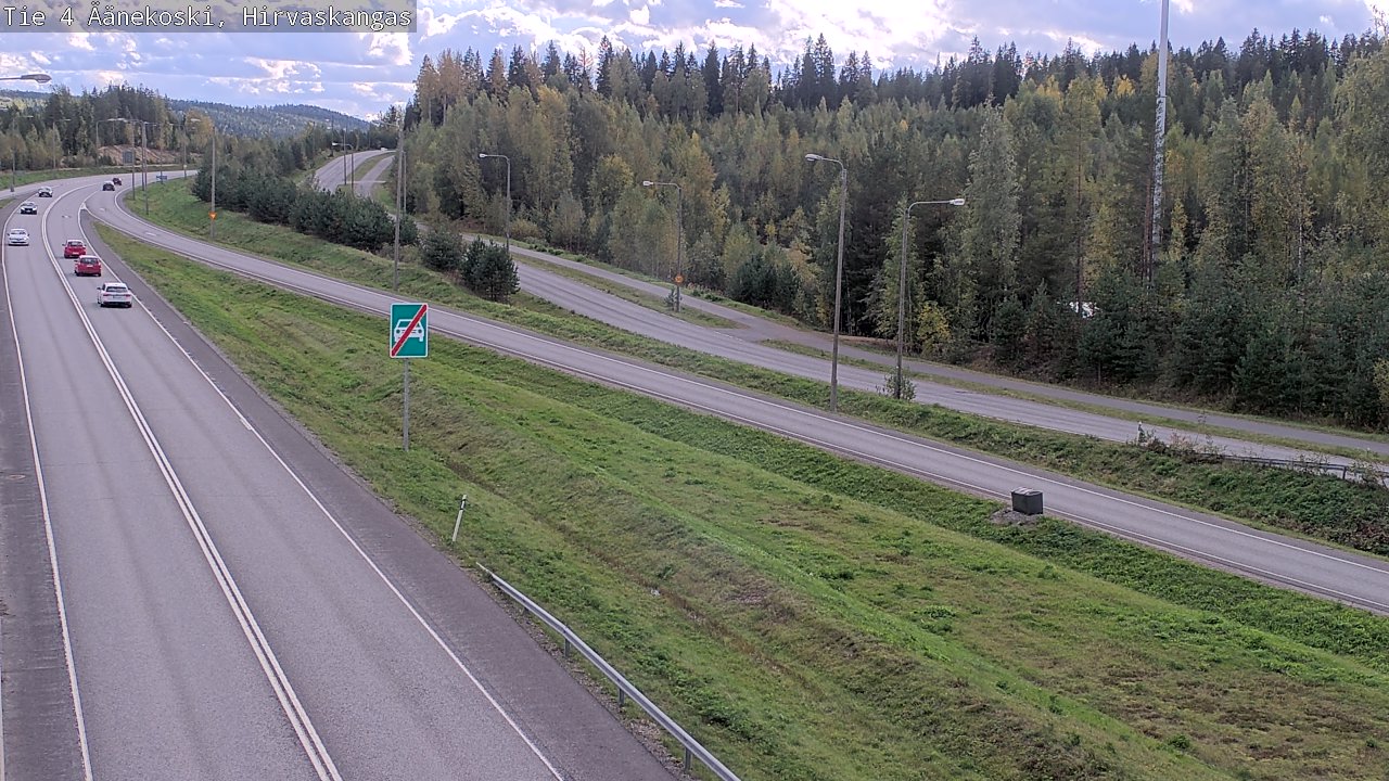 Kelikamerat Kuva Tie 4 Äänekoski, Hirvaskangas, Äänekoski, Keski-Suomi