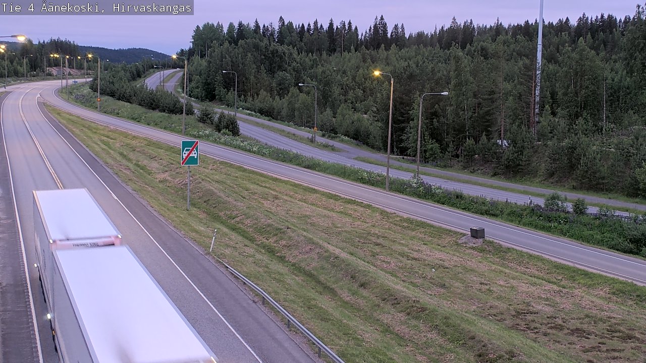 Kelikamerat Kuva Tie 4 Äänekoski, Hirvaskangas, Äänekoski, Keski-Suomi