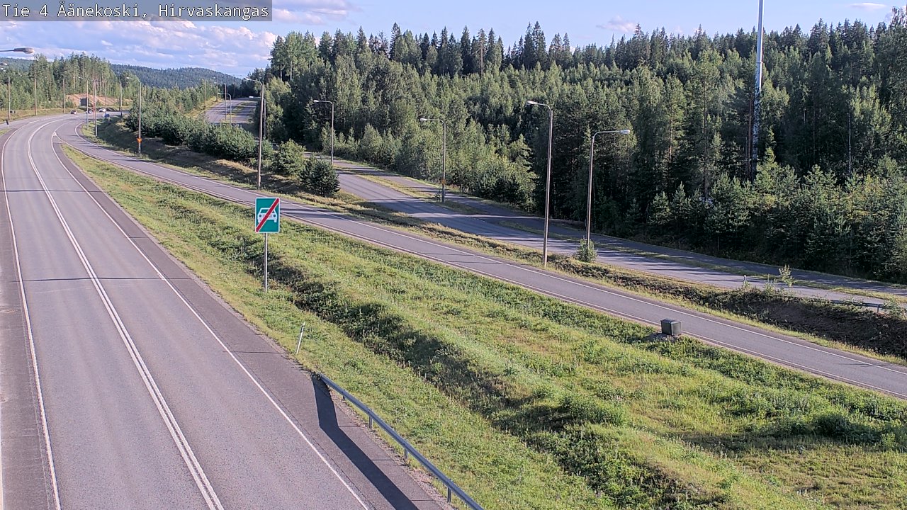 Kelikamerat Kuva Tie 4 Äänekoski, Hirvaskangas, Äänekoski, Keski-Suomi