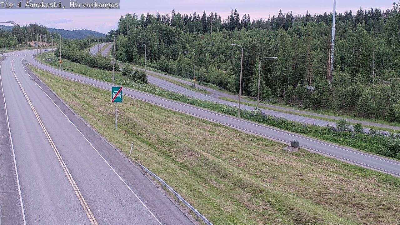 Kelikamerat Kuva Tie 4 Äänekoski, Hirvaskangas, Äänekoski, Keski-Suomi