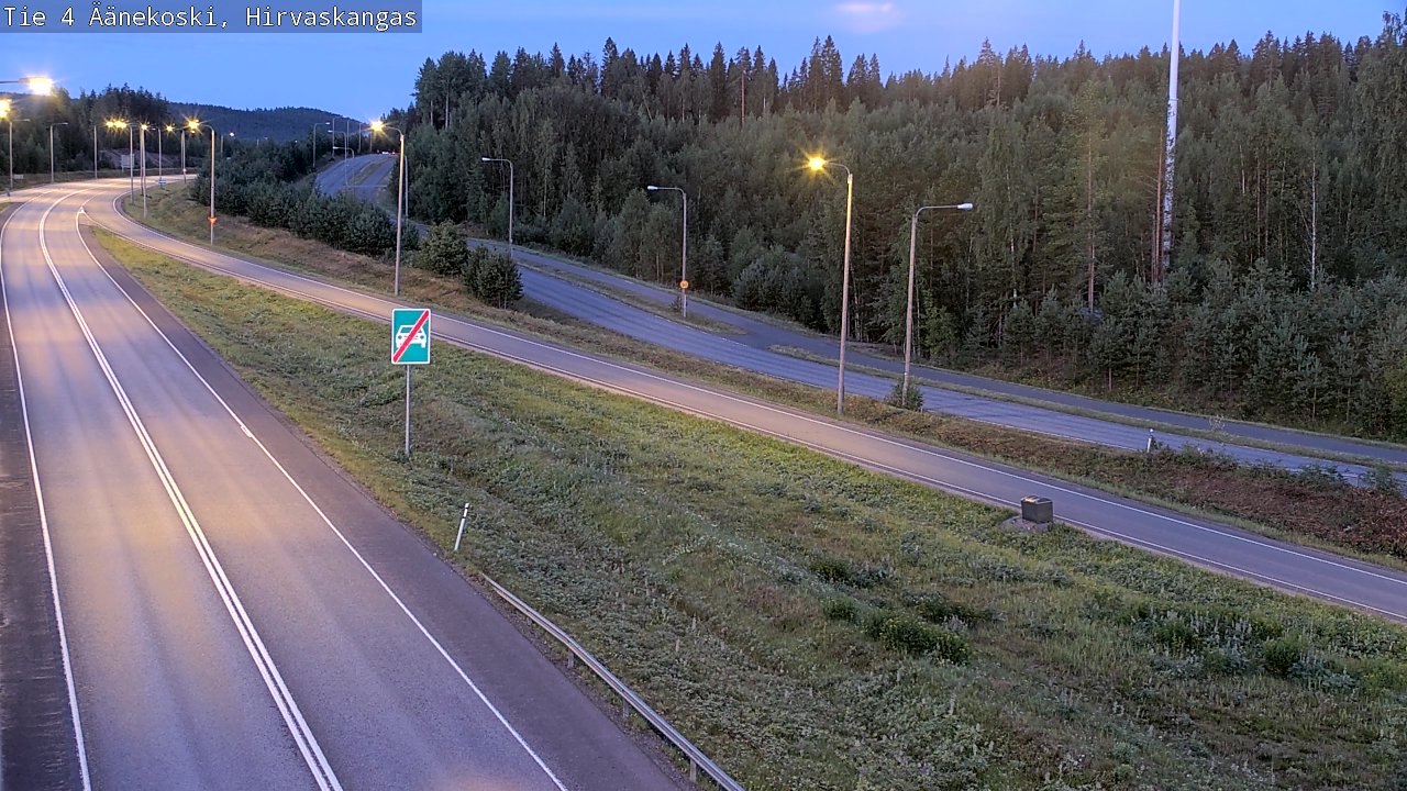 Kelikamerat Kuva Tie 4 Äänekoski, Hirvaskangas, Äänekoski, Keski-Suomi