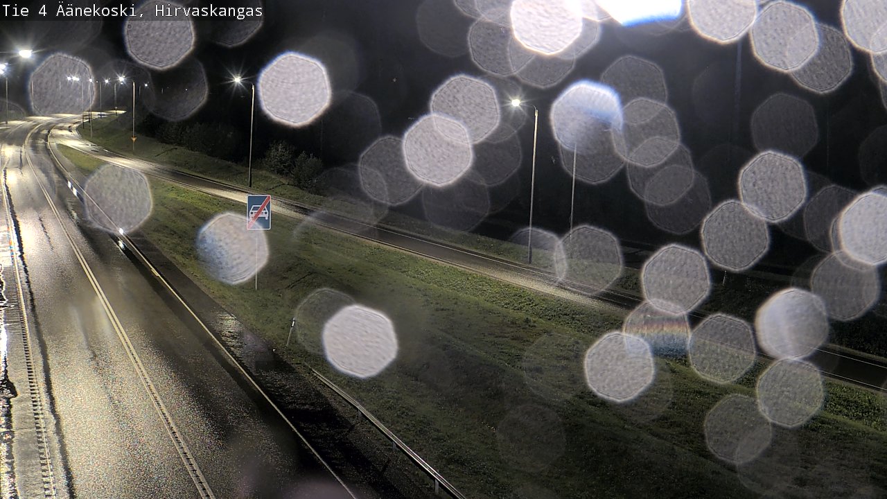 Weather Camera Image Road 4 Äänekoski, Hirvaskangas, Äänekoski, Keski-Suomi