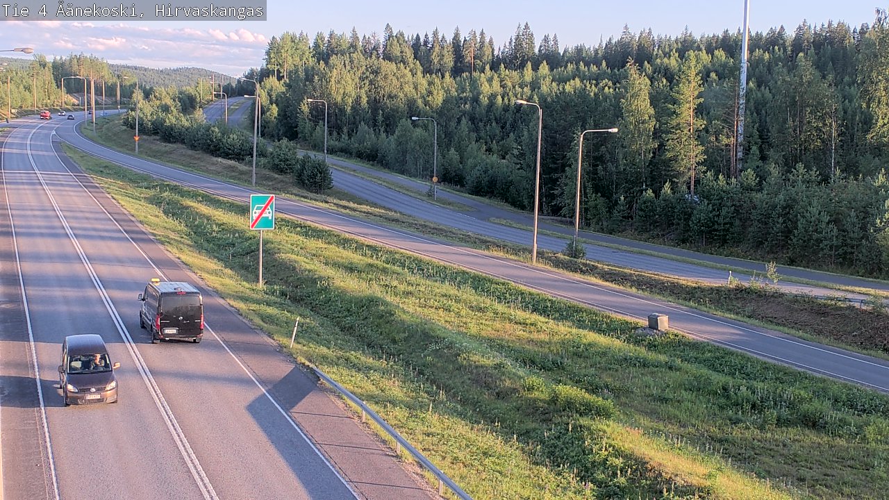 Kelikamerat Kuva Tie 4 Äänekoski, Hirvaskangas, Äänekoski, Keski-Suomi