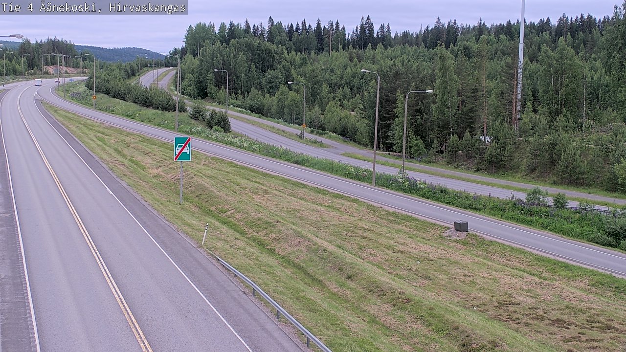 Kelikamerat Kuva Tie 4 Äänekoski, Hirvaskangas, Äänekoski, Keski-Suomi