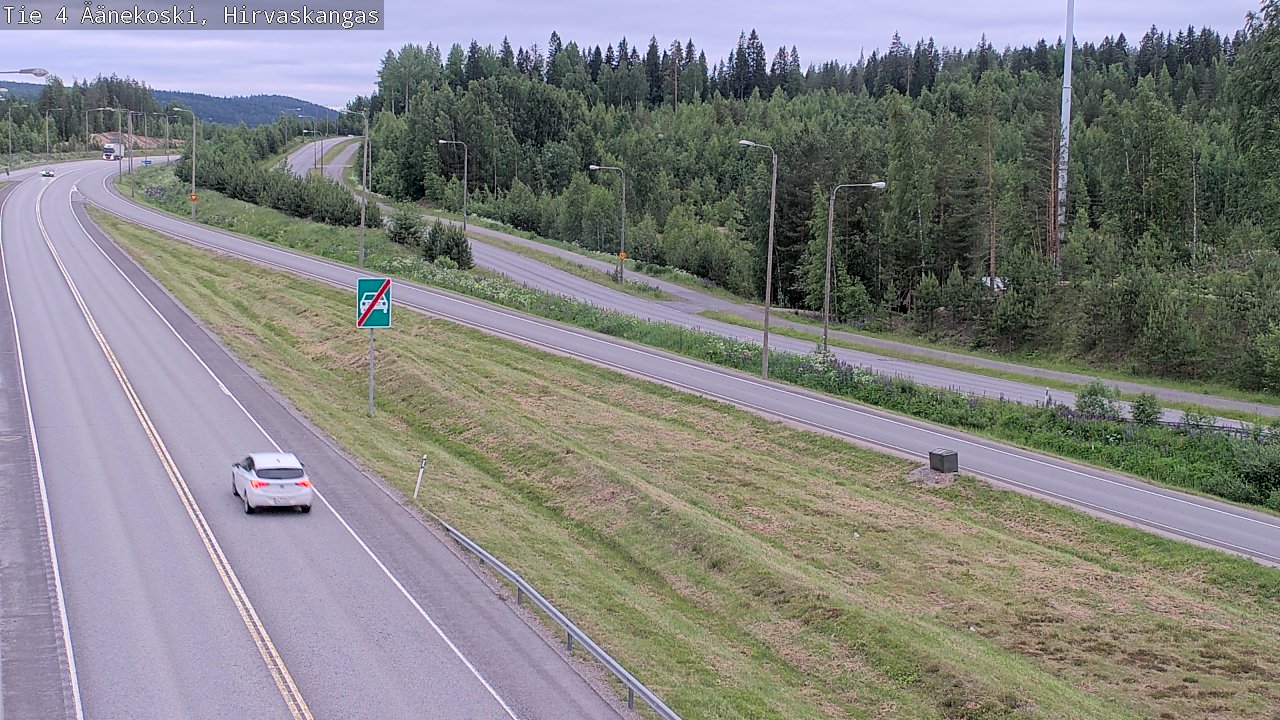 Kelikamerat Kuva Tie 4 Äänekoski, Hirvaskangas, Äänekoski, Keski-Suomi