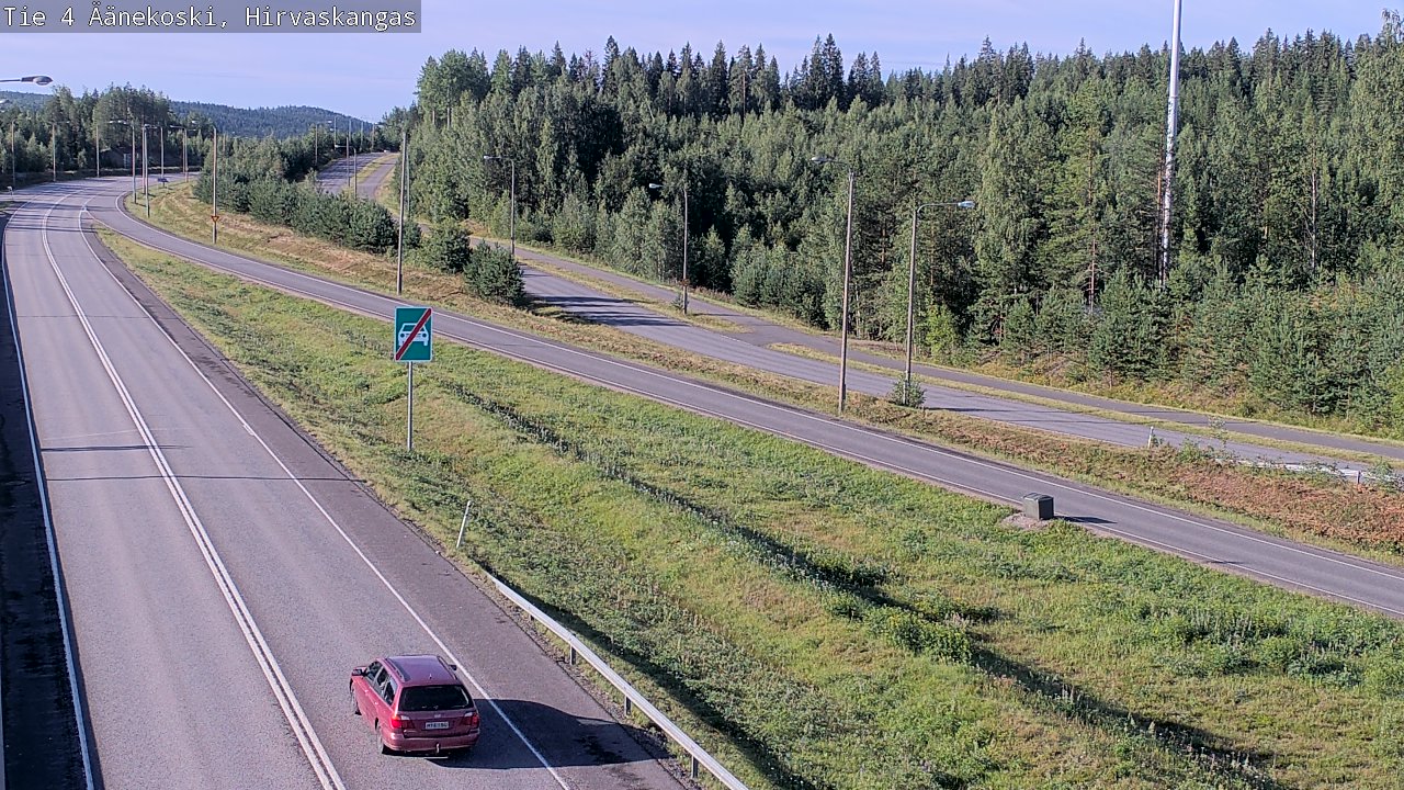 Kelikamerat Kuva Tie 4 Äänekoski, Hirvaskangas, Äänekoski, Keski-Suomi