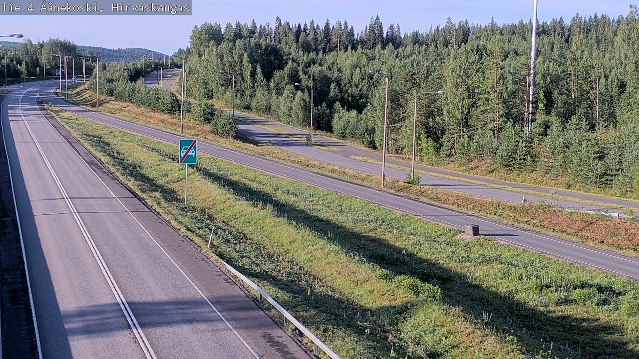 Kelikamerat Kuva Tie 4 Äänekoski, Hirvaskangas, Äänekoski, Keski-Suomi