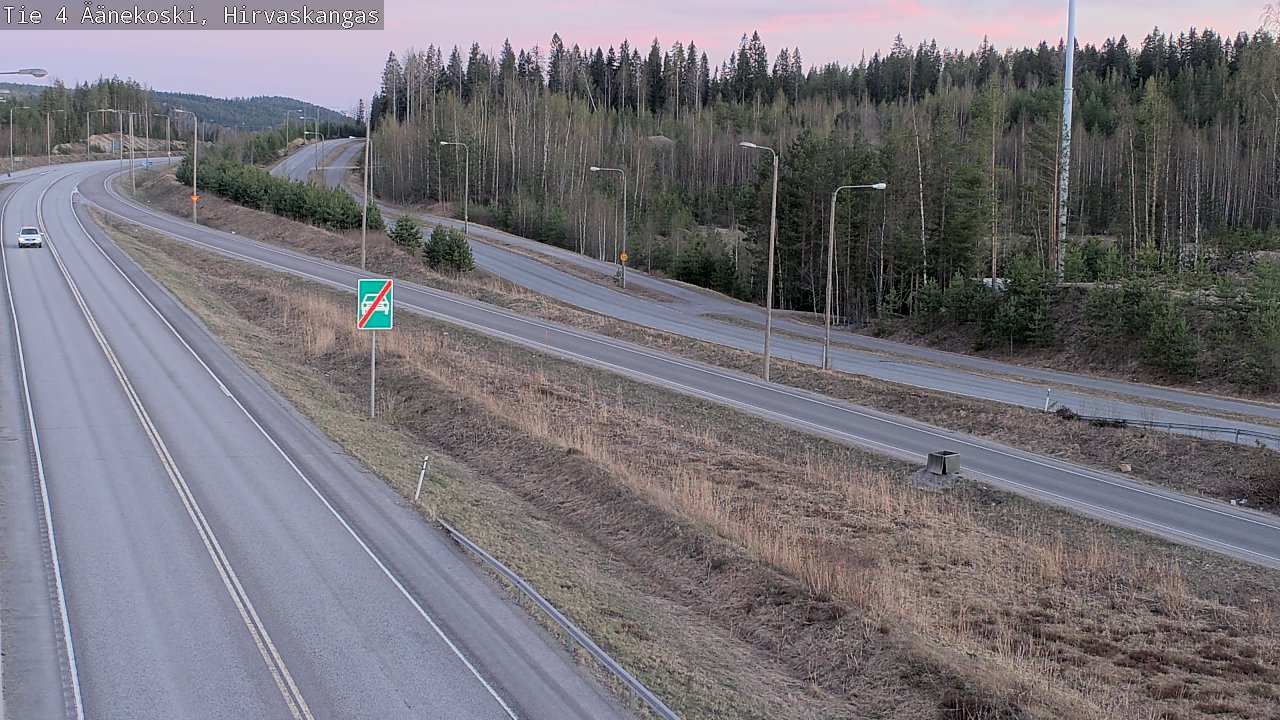 Kelikamerat Kuva Tie 4 Äänekoski, Hirvaskangas, Äänekoski, Keski-Suomi