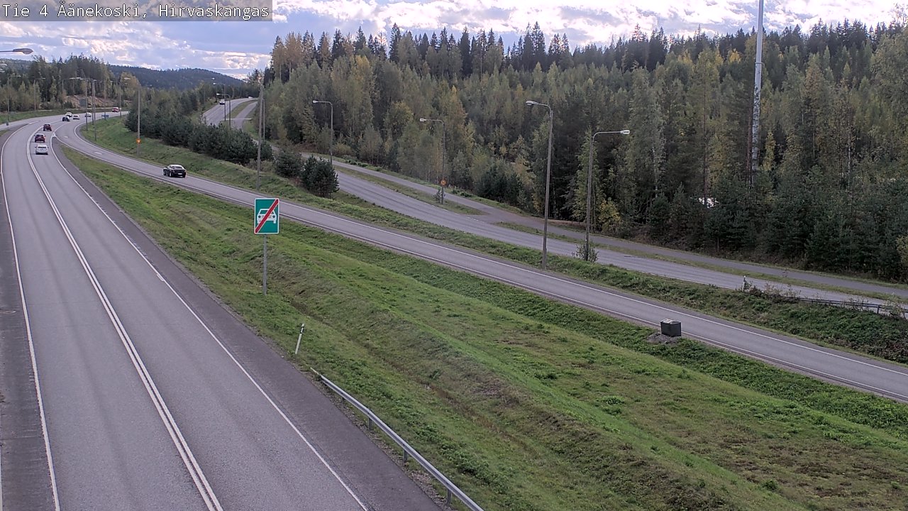Kelikamerat Kuva Tie 4 Äänekoski, Hirvaskangas, Äänekoski, Keski-Suomi