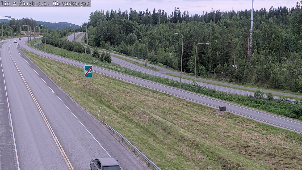 Kelikamerat Kuva Tie 4 Äänekoski, Hirvaskangas, Äänekoski, Keski-Suomi