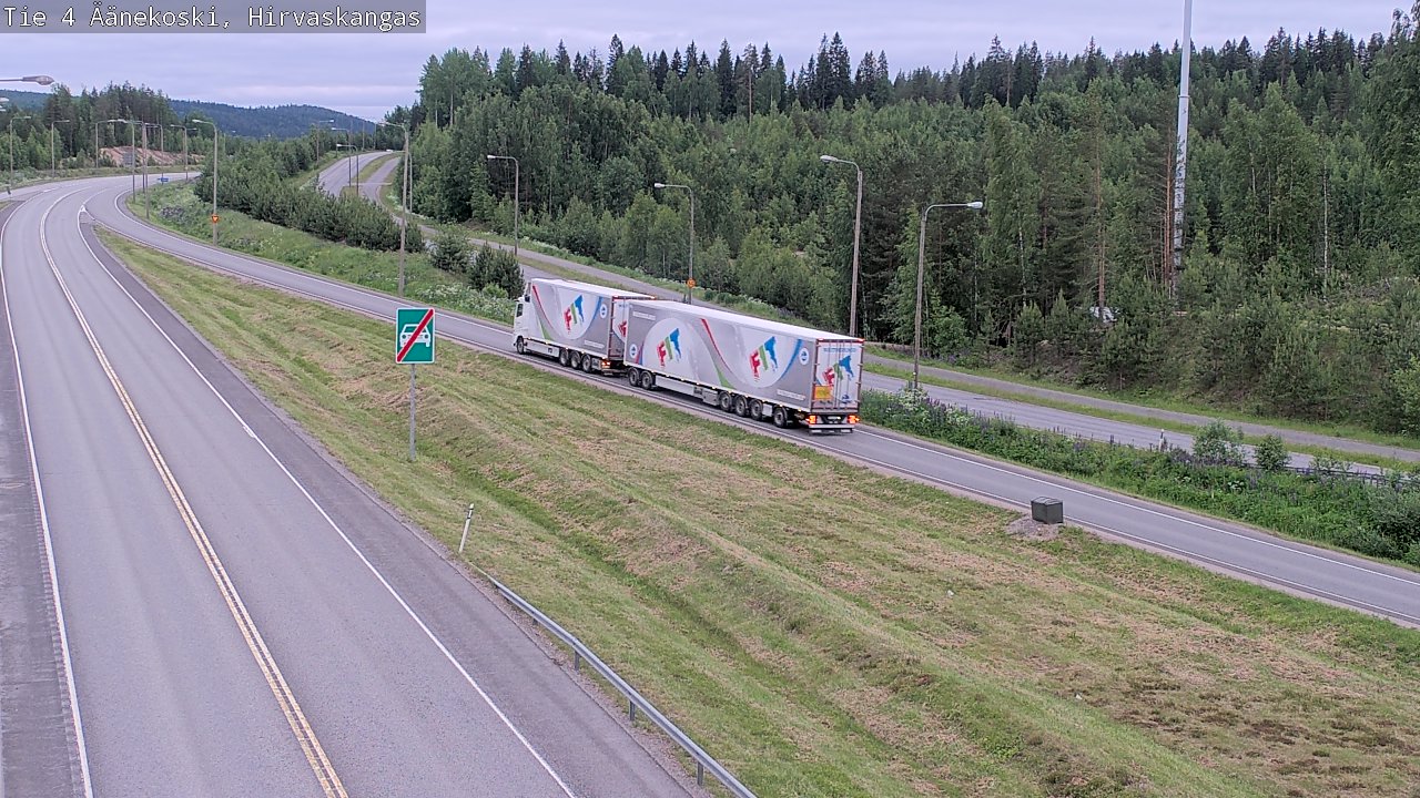 Kelikamerat Kuva Tie 4 Äänekoski, Hirvaskangas, Äänekoski, Keski-Suomi