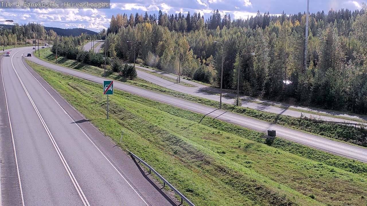 Kelikamerat Kuva Tie 4 Äänekoski, Hirvaskangas, Äänekoski, Keski-Suomi