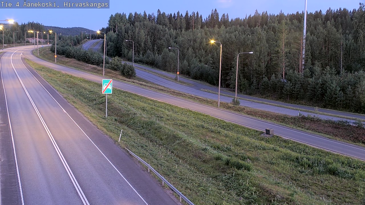 Kelikamerat Kuva Tie 4 Äänekoski, Hirvaskangas, Äänekoski, Keski-Suomi