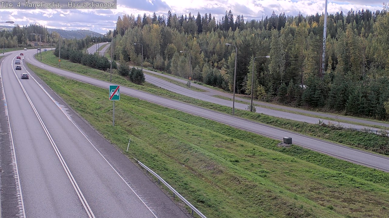 Kelikamerat Kuva Tie 4 Äänekoski, Hirvaskangas, Äänekoski, Keski-Suomi