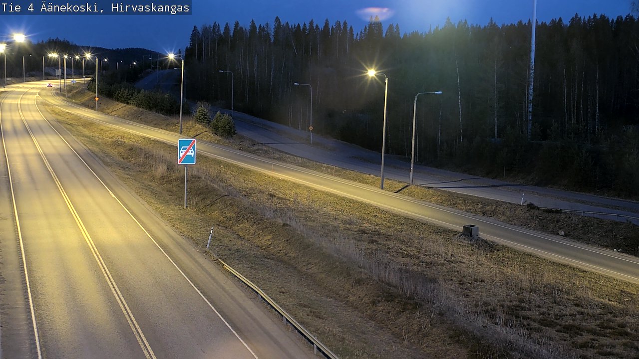 Kelikamerat Kuva Tie 4 Äänekoski, Hirvaskangas, Äänekoski, Keski-Suomi