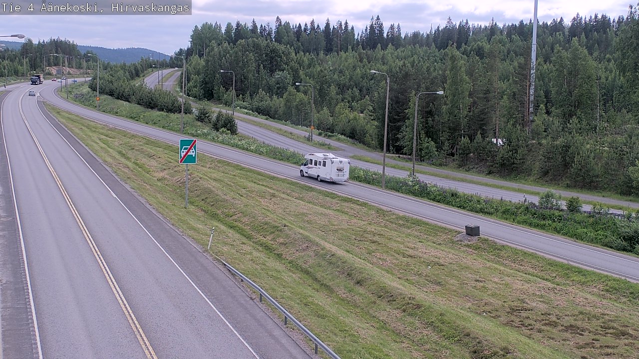 Kelikamerat Kuva Tie 4 Äänekoski, Hirvaskangas, Äänekoski, Keski-Suomi