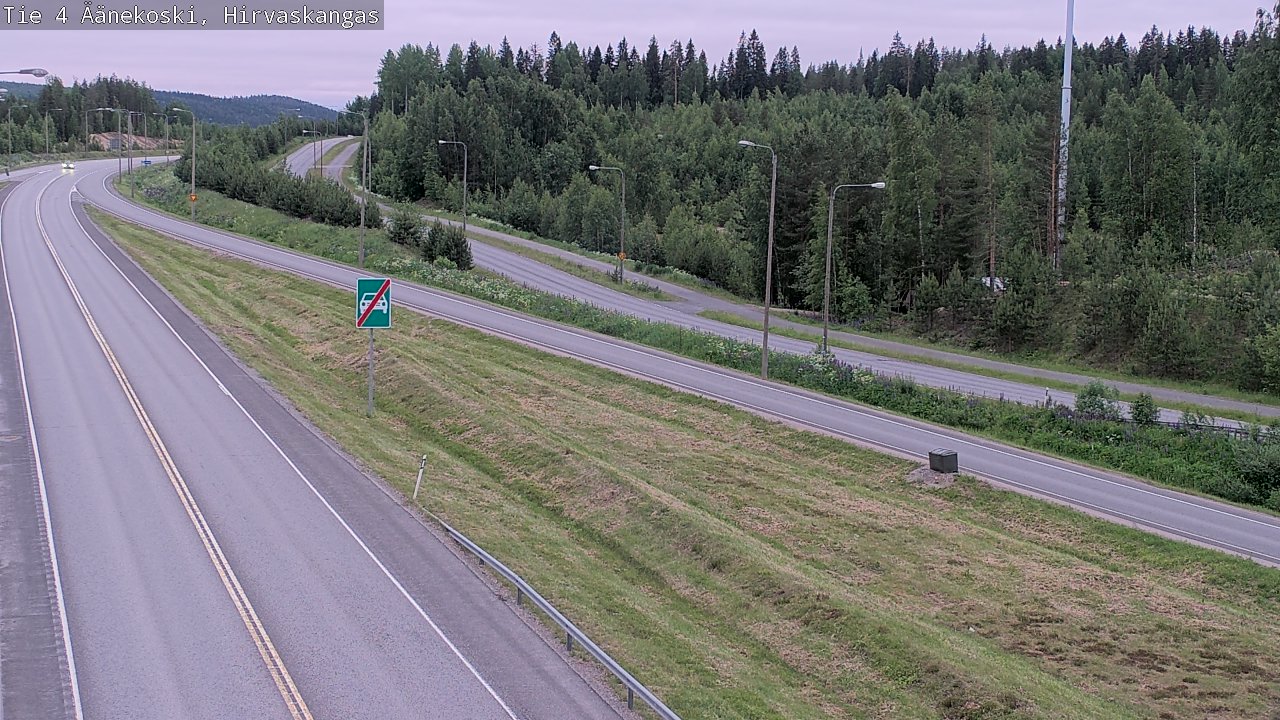 Kelikamerat Kuva Tie 4 Äänekoski, Hirvaskangas, Äänekoski, Keski-Suomi