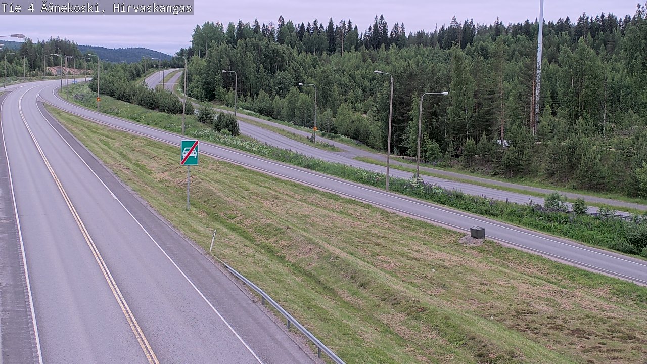 Kelikamerat Kuva Tie 4 Äänekoski, Hirvaskangas, Äänekoski, Keski-Suomi