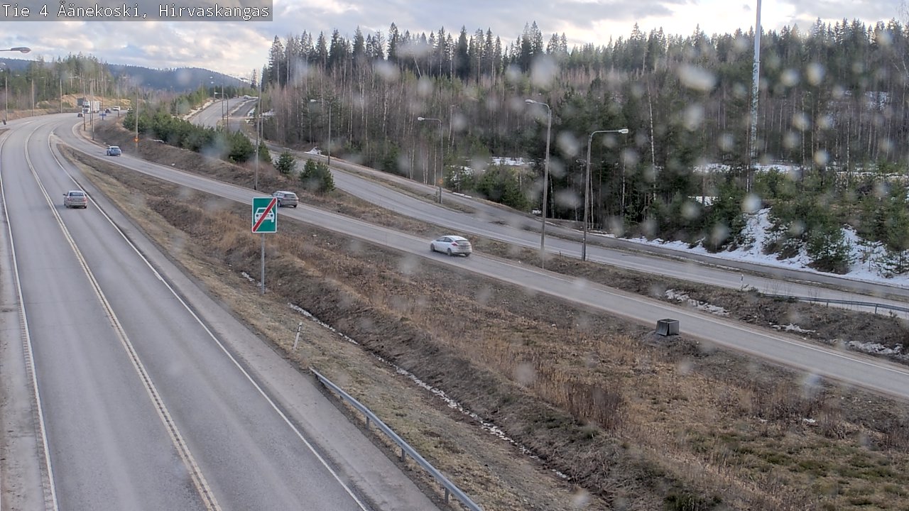 Kelikamerat Kuva Tie 4 Äänekoski, Hirvaskangas, Äänekoski, Keski-Suomi