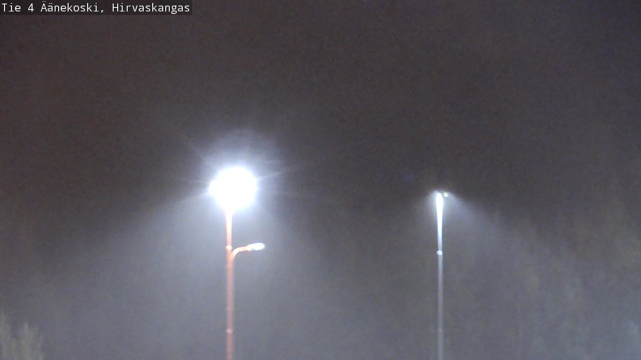 Weather Camera Image Road 4 Äänekoski, Hirvaskangas, Äänekoski, Keski-Suomi