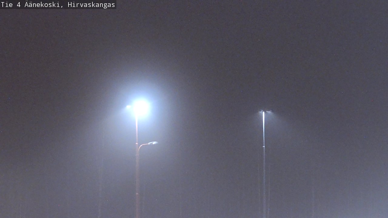 Weather Camera Image Väg 4 Äänekoski, Hirvaskangas, Äänekoski, Keski-Suomi