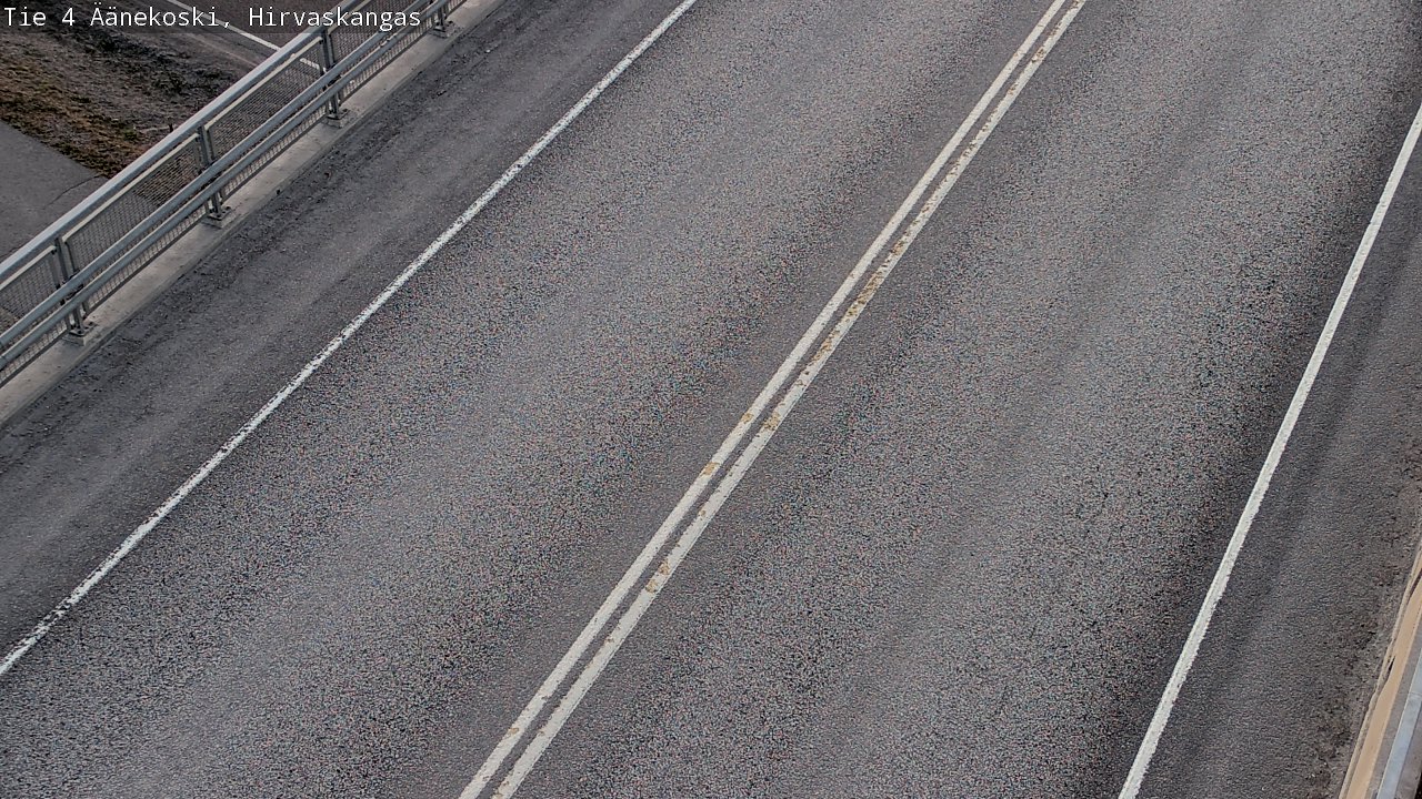 Weather Camera Image Road 4 Äänekoski, Hirvaskangas, Äänekoski, Keski-Suomi