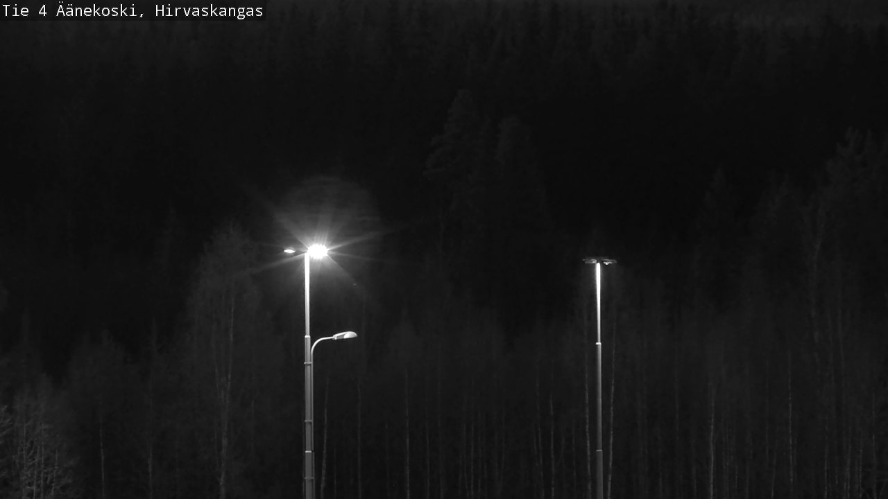 Weather Camera Image Road 4 Äänekoski, Hirvaskangas, Äänekoski, Keski-Suomi