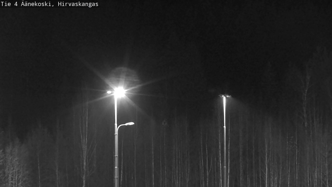 Weather Camera Image Väg 4 Äänekoski, Hirvaskangas, Äänekoski, Keski-Suomi