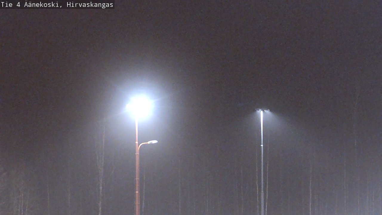 Weather Camera Image Väg 4 Äänekoski, Hirvaskangas, Äänekoski, Keski-Suomi