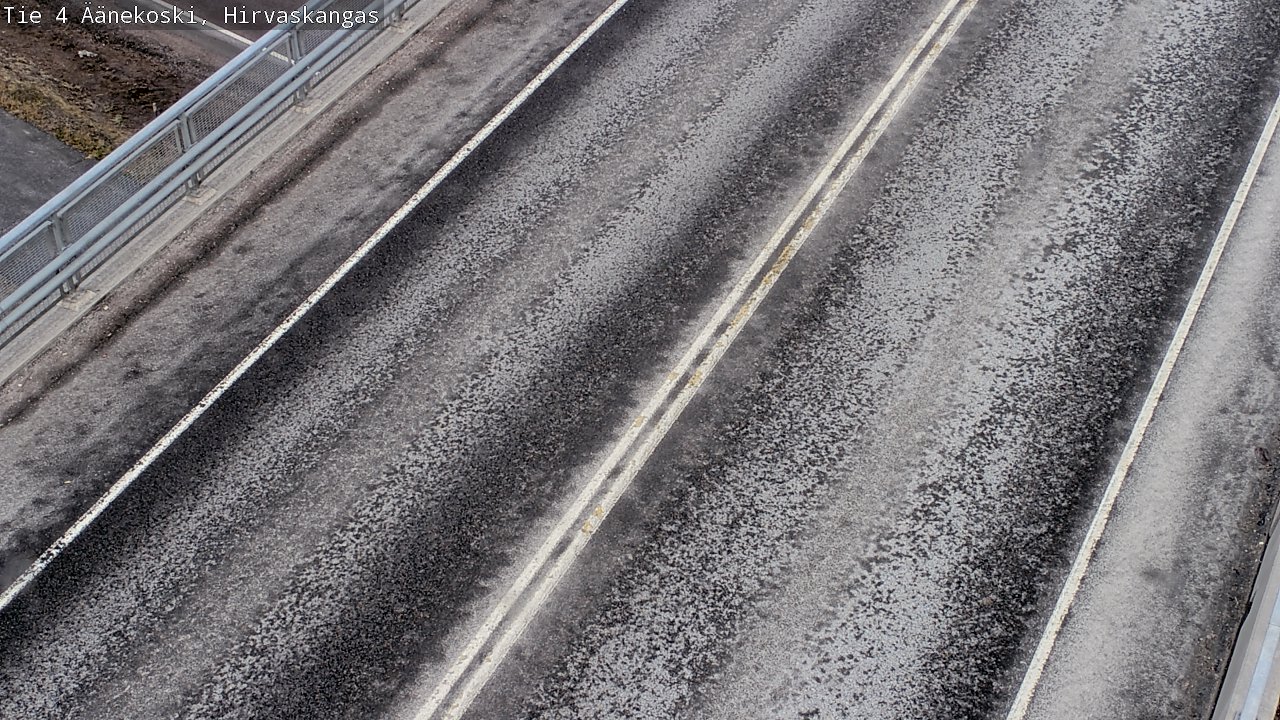 Weather Camera Image Road 4 Äänekoski, Hirvaskangas, Äänekoski, Keski-Suomi