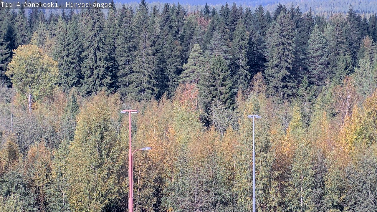 Weather Camera Image Road 4 Äänekoski, Hirvaskangas, Äänekoski, Keski-Suomi