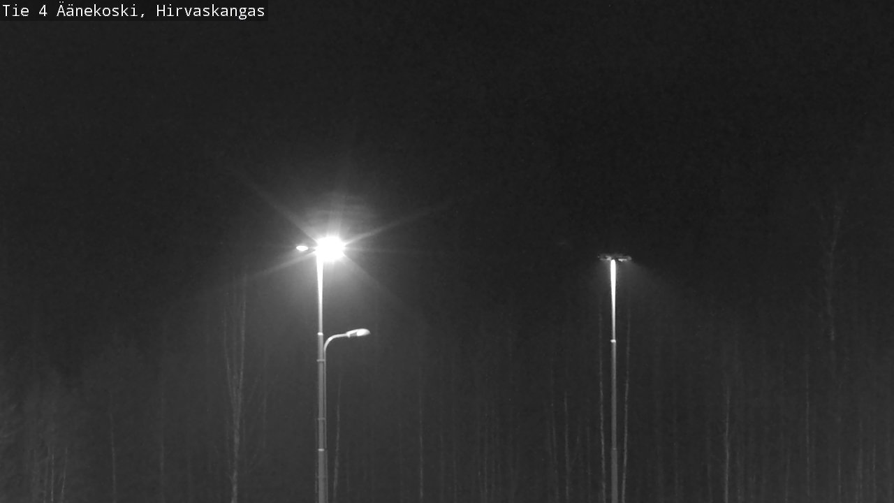 Weather Camera Image Väg 4 Äänekoski, Hirvaskangas, Äänekoski, Keski-Suomi