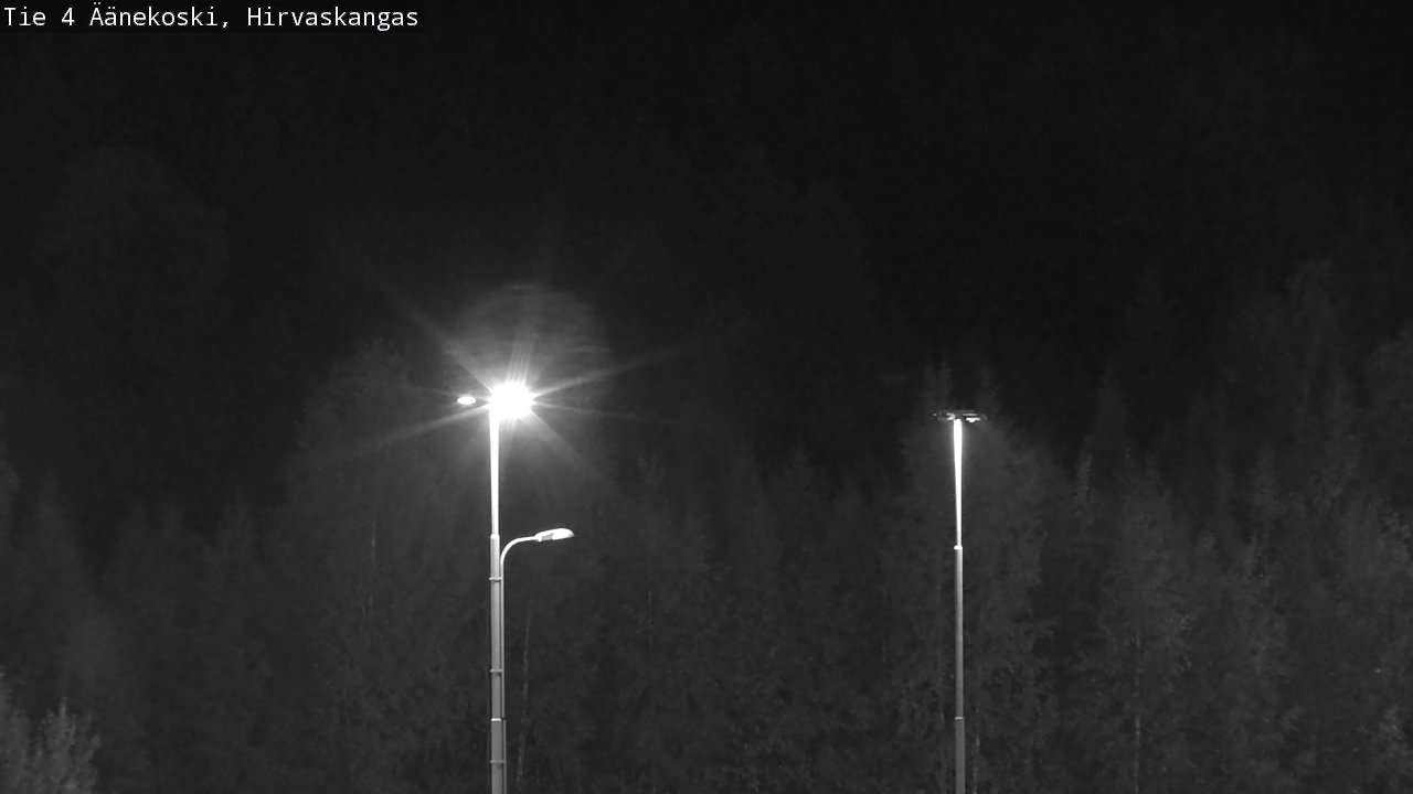 Weather Camera Image Road 4 Äänekoski, Hirvaskangas, Äänekoski, Keski-Suomi