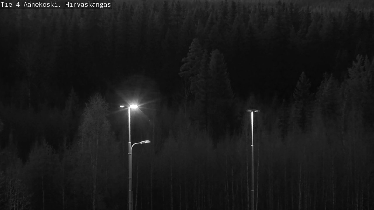 Weather Camera Image Road 4 Äänekoski, Hirvaskangas, Äänekoski, Keski-Suomi