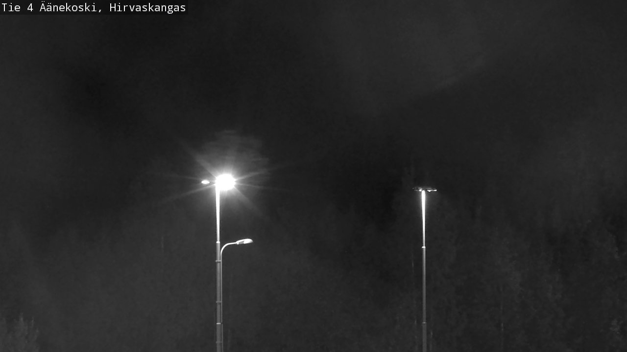 Weather Camera Image Road 4 Äänekoski, Hirvaskangas, Äänekoski, Keski-Suomi