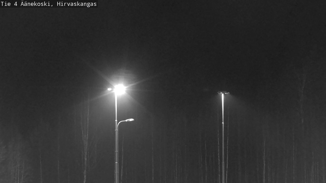 Weather Camera Image Väg 4 Äänekoski, Hirvaskangas, Äänekoski, Keski-Suomi