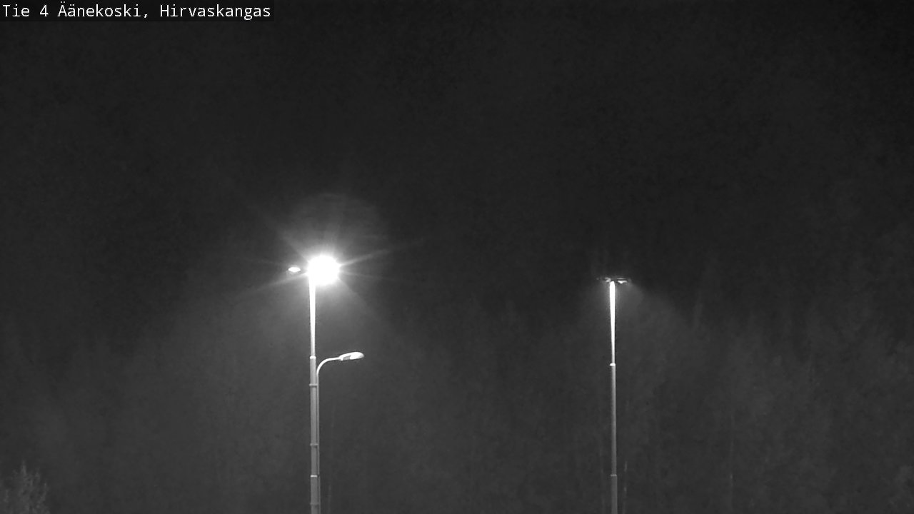 Weather Camera Image Road 4 Äänekoski, Hirvaskangas, Äänekoski, Keski-Suomi