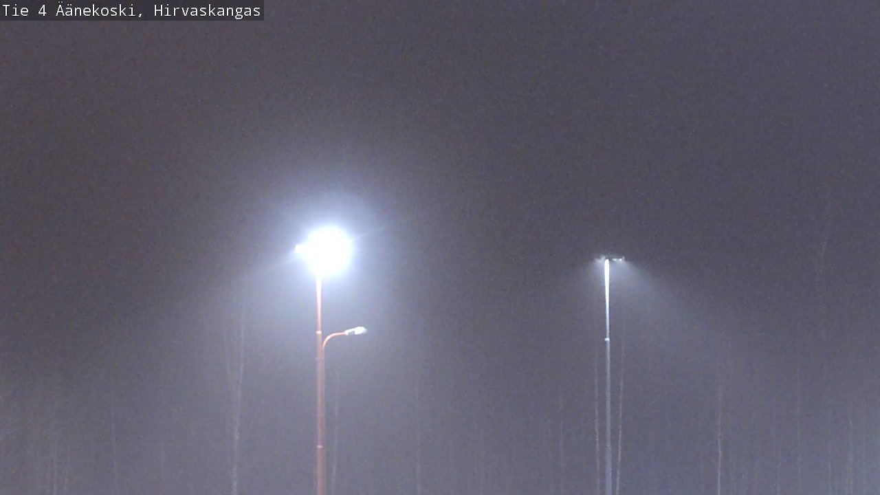 Weather Camera Image Väg 4 Äänekoski, Hirvaskangas, Äänekoski, Keski-Suomi