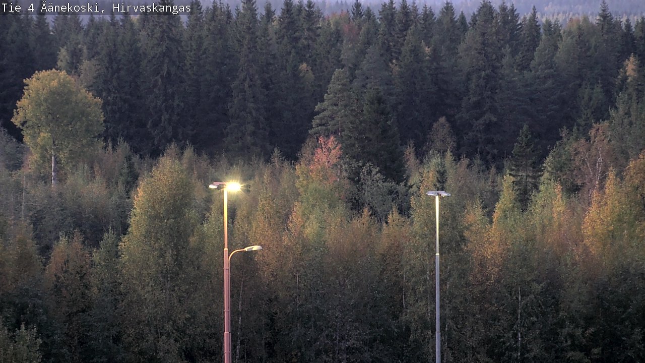 Weather Camera Image Road 4 Äänekoski, Hirvaskangas, Äänekoski, Keski-Suomi