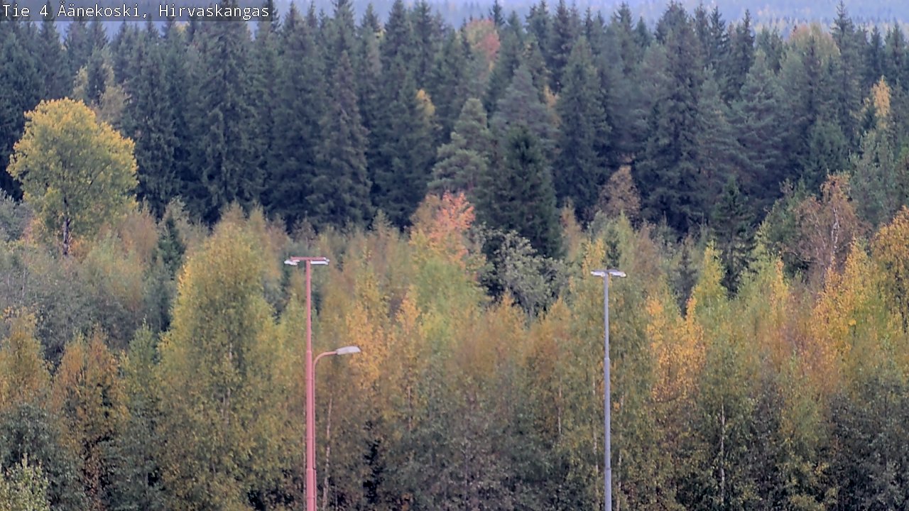 Weather Camera Image Road 4 Äänekoski, Hirvaskangas, Äänekoski, Keski-Suomi