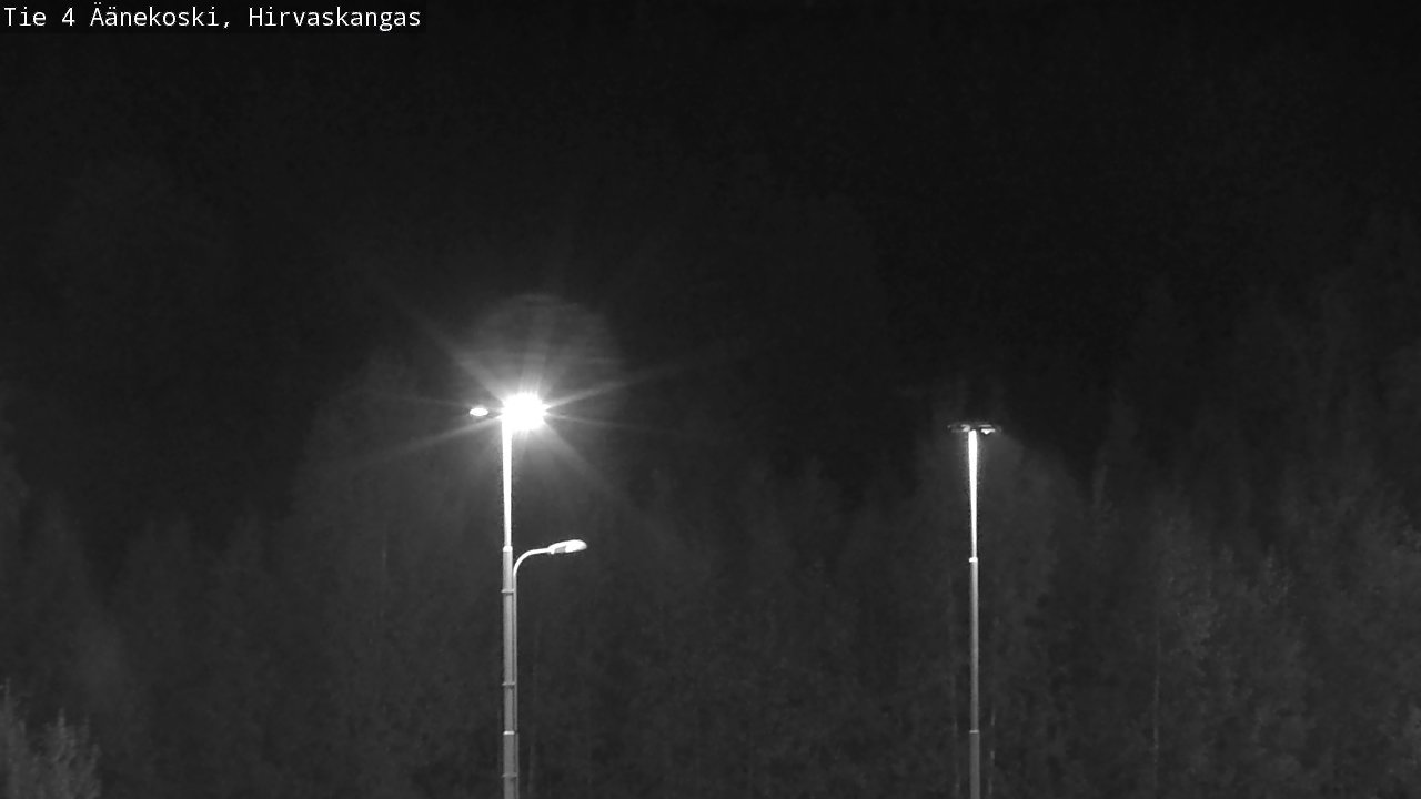 Weather Camera Image Road 4 Äänekoski, Hirvaskangas, Äänekoski, Keski-Suomi