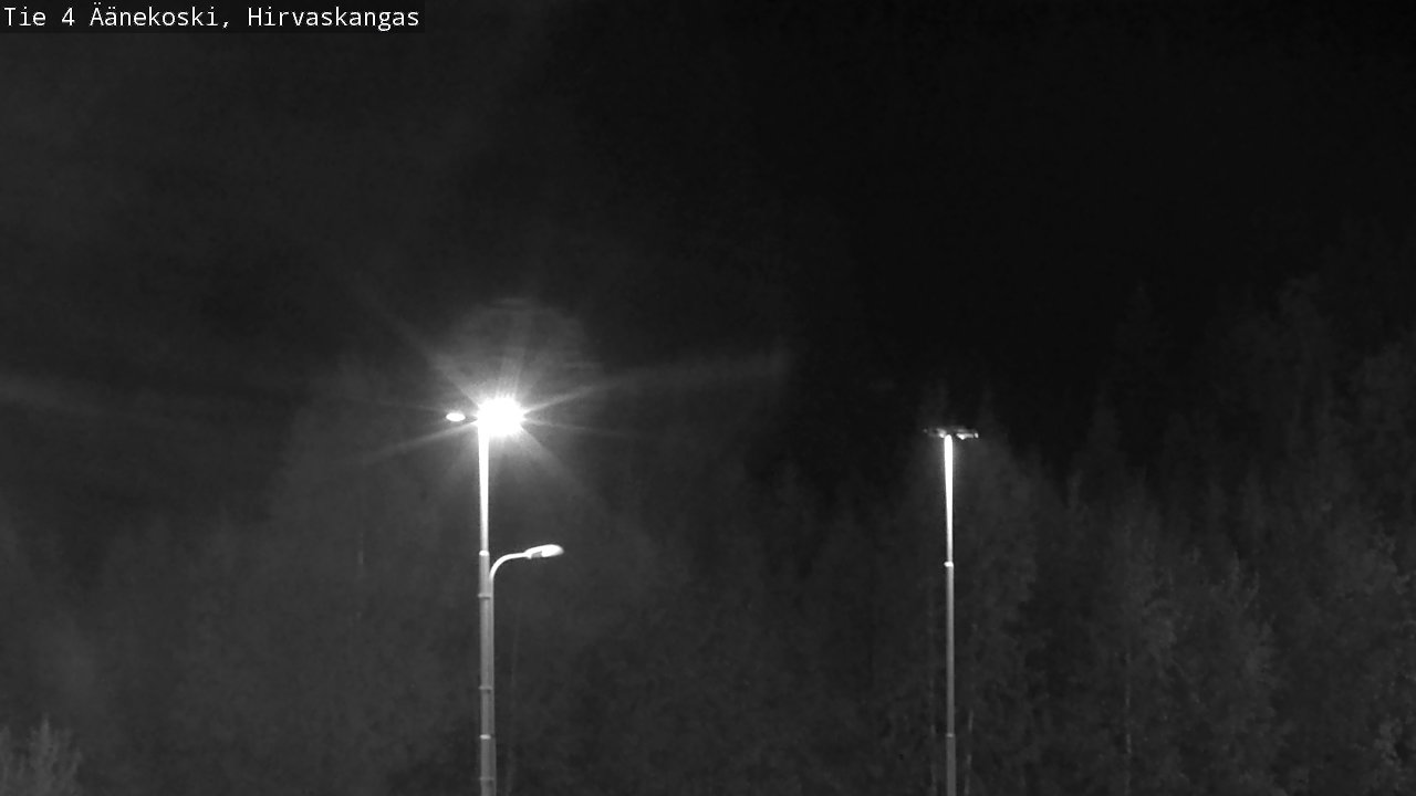 Weather Camera Image Road 4 Äänekoski, Hirvaskangas, Äänekoski, Keski-Suomi