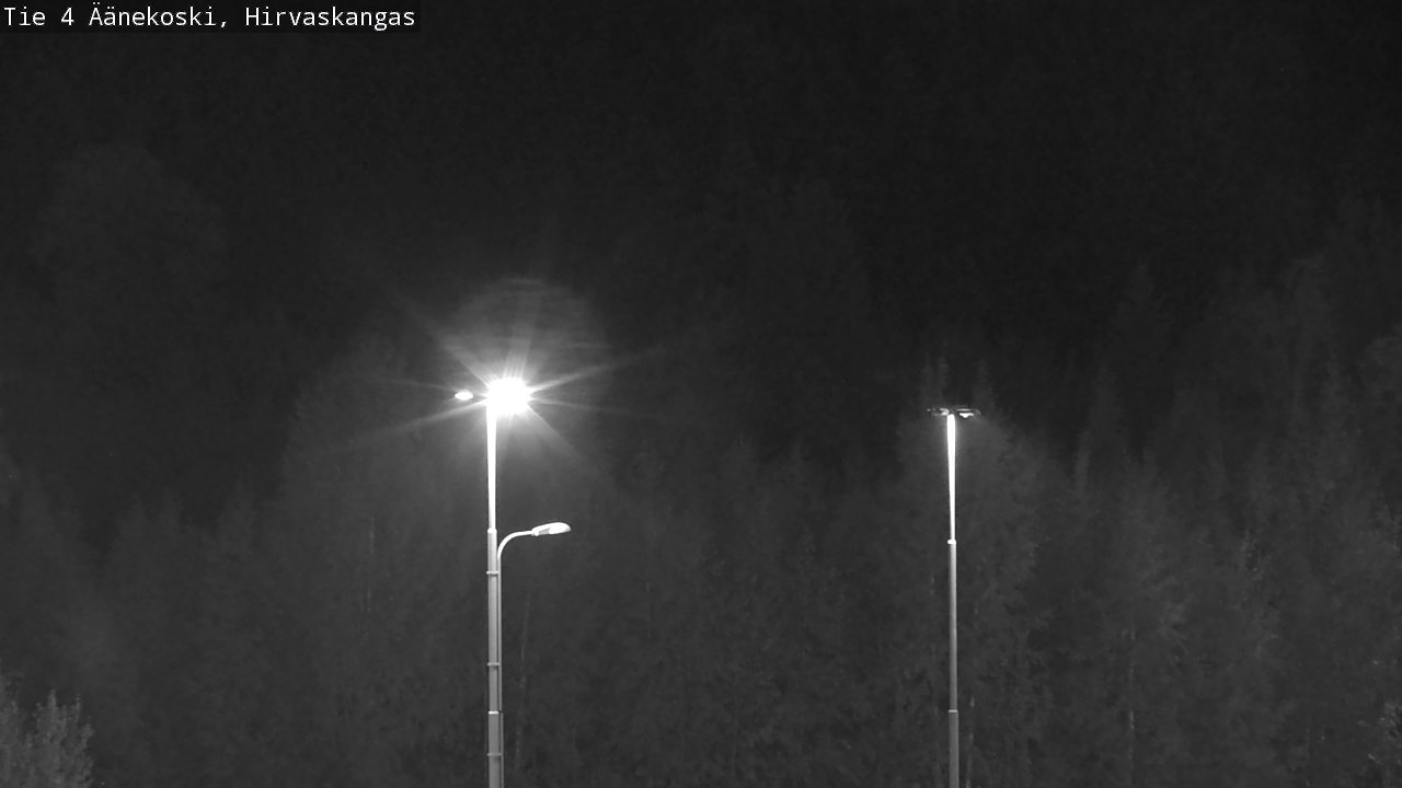 Weather Camera Image Road 4 Äänekoski, Hirvaskangas, Äänekoski, Keski-Suomi
