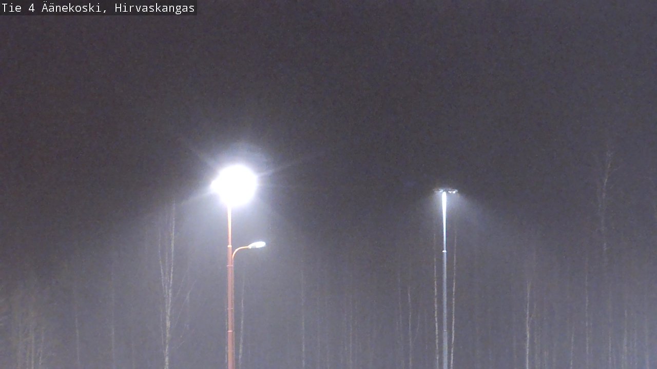 Weather Camera Image Väg 4 Äänekoski, Hirvaskangas, Äänekoski, Keski-Suomi