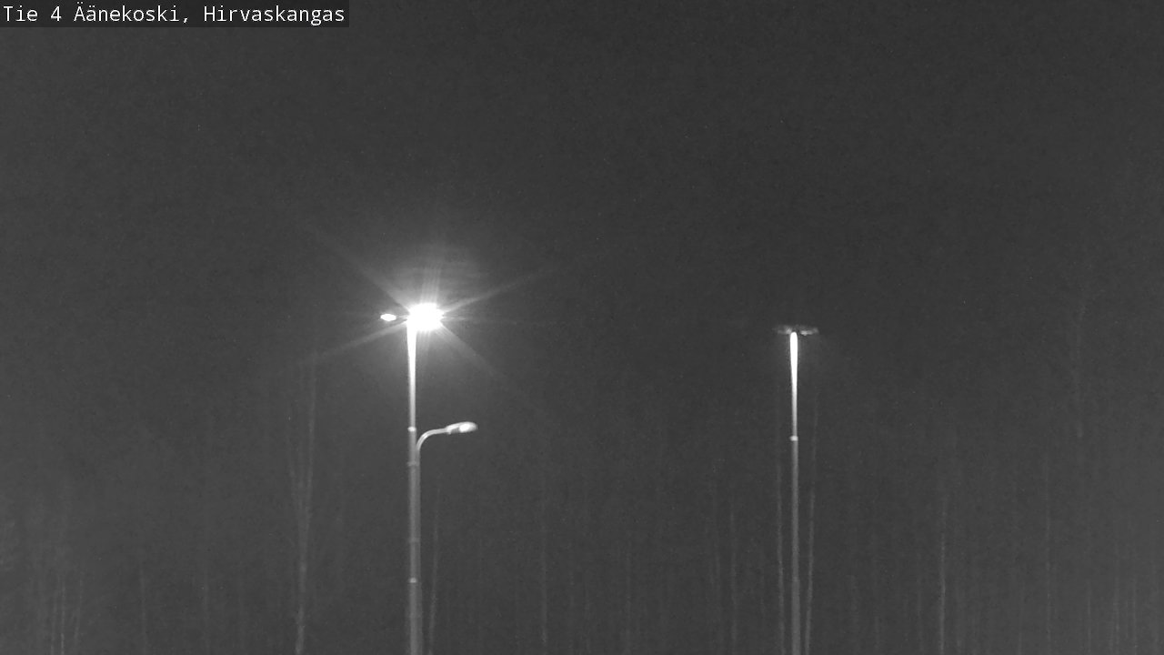 Weather Camera Image Väg 4 Äänekoski, Hirvaskangas, Äänekoski, Keski-Suomi