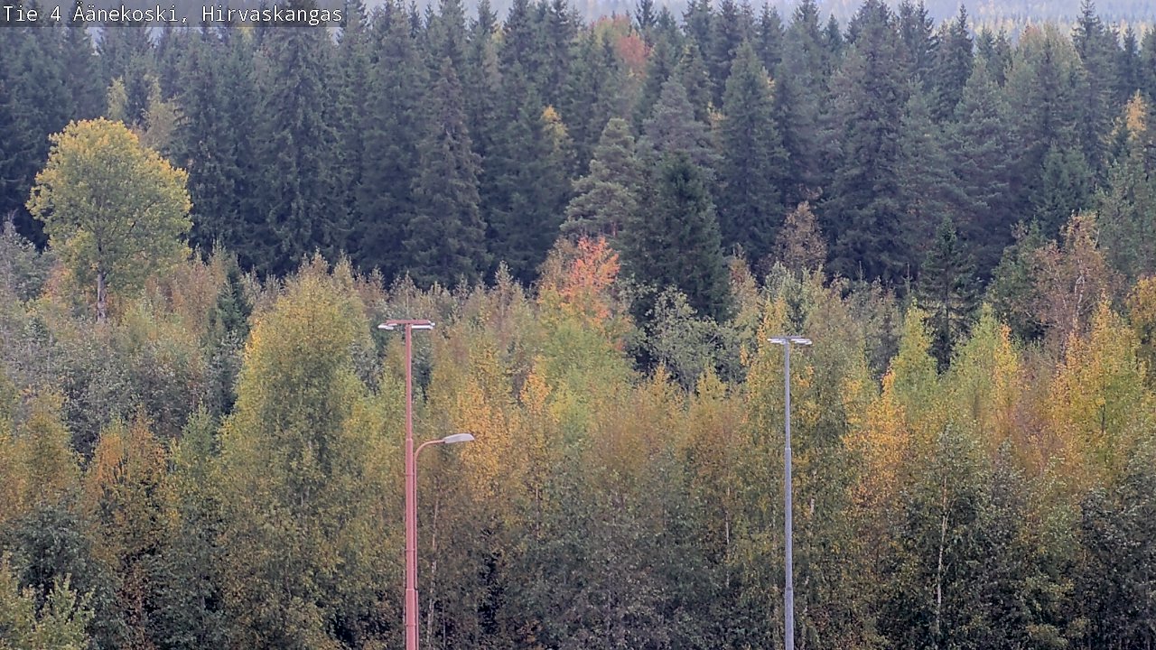 Weather Camera Image Road 4 Äänekoski, Hirvaskangas, Äänekoski, Keski-Suomi