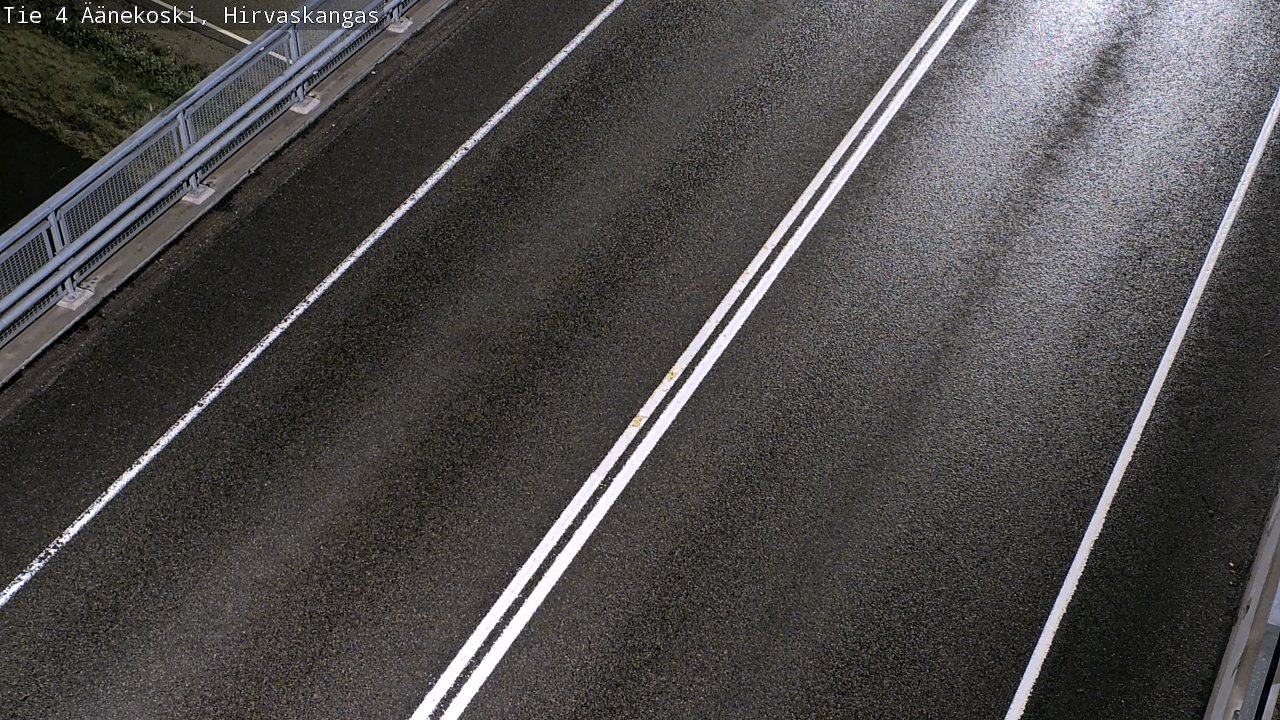 Weather Camera Image Road 4 Äänekoski, Hirvaskangas, Äänekoski, Keski-Suomi