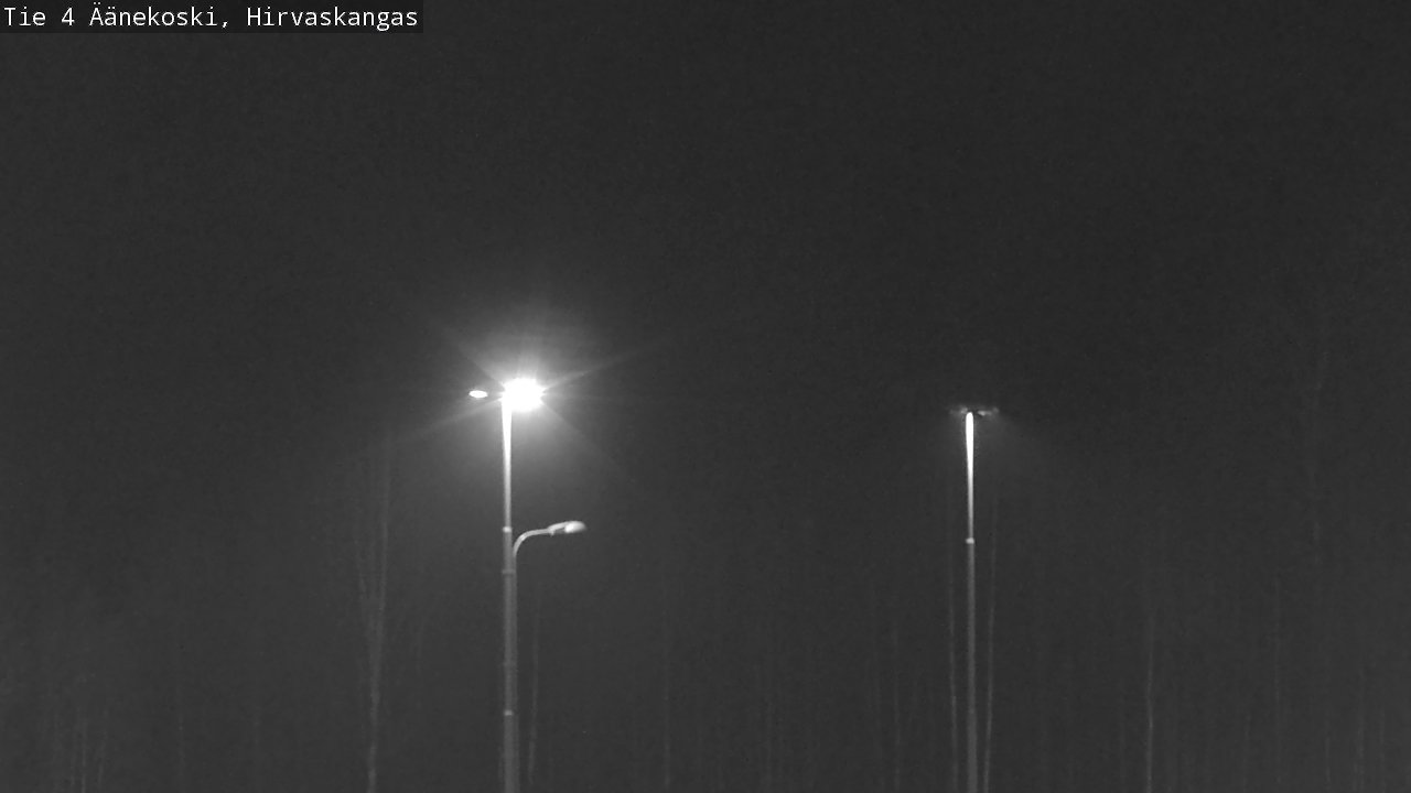 Weather Camera Image Väg 4 Äänekoski, Hirvaskangas, Äänekoski, Keski-Suomi