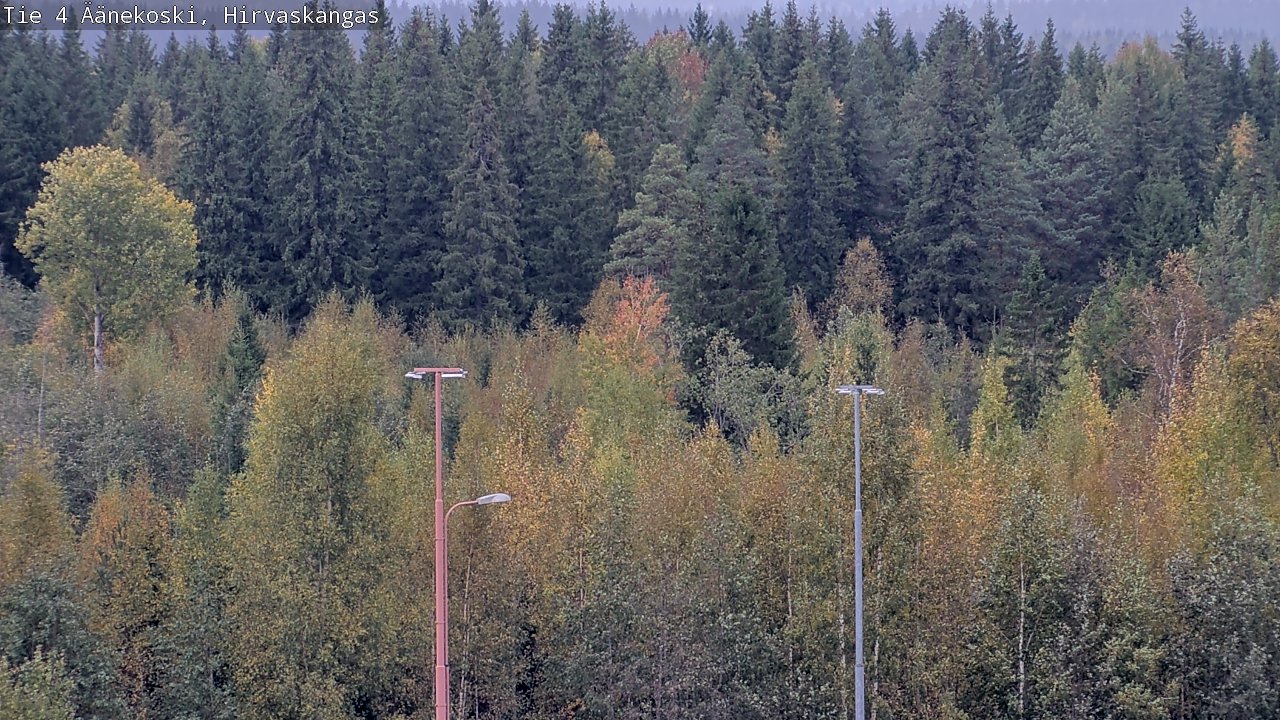 Weather Camera Image Road 4 Äänekoski, Hirvaskangas, Äänekoski, Keski-Suomi
